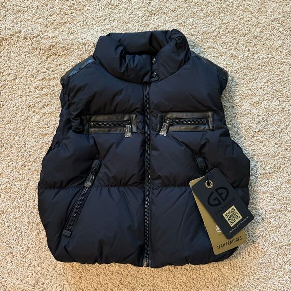 Goldbergh Blast Ski Bodywarmer Vest Black Full Zip Insulated NWT US 2 eclat - Picture 1 of 8